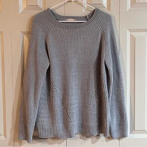 Altar'd State Gray Chenille
Eversoft Knit Crew Neck Sweater Medium